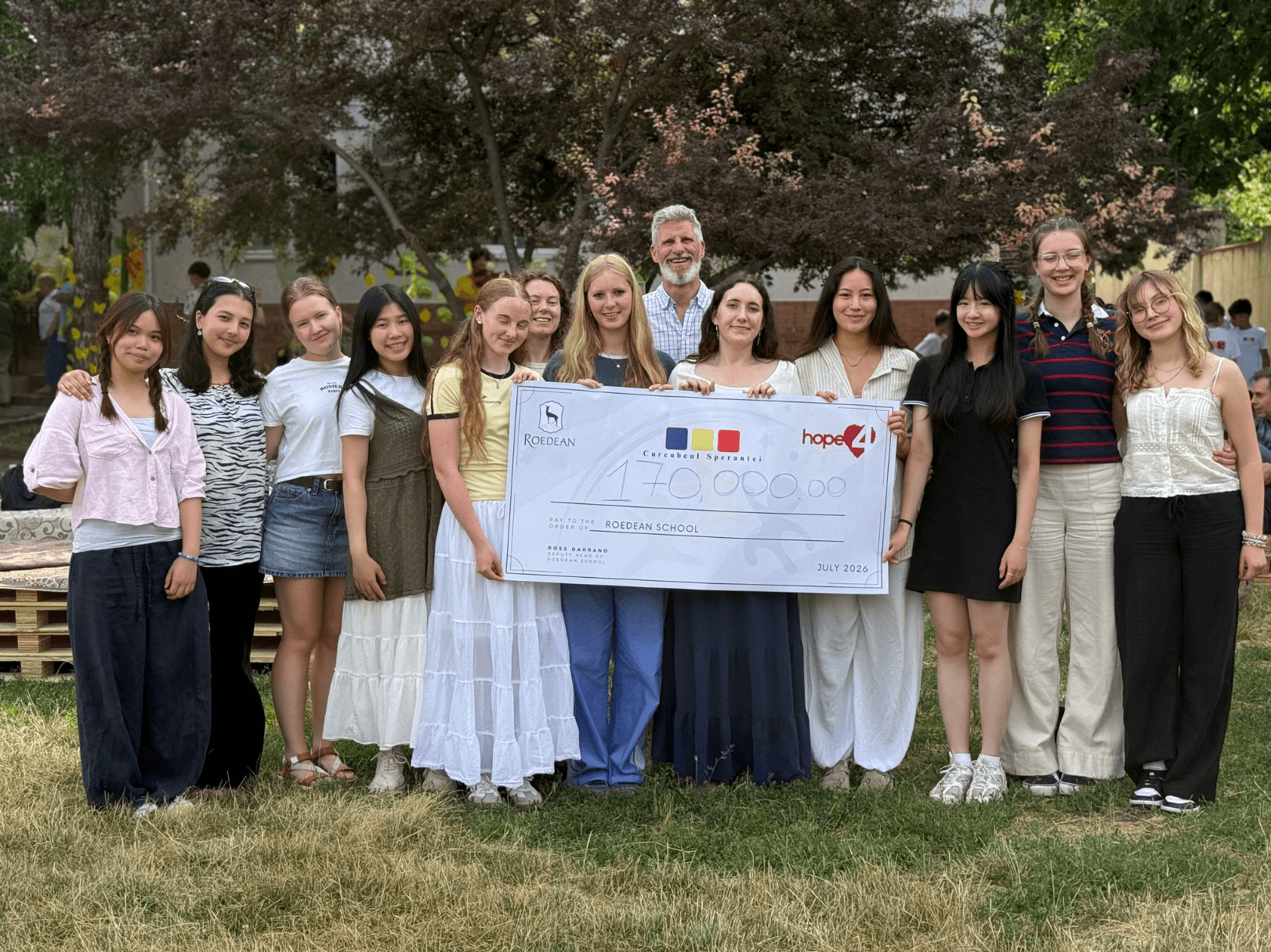 Roedean School fundraising partnership with Hope4